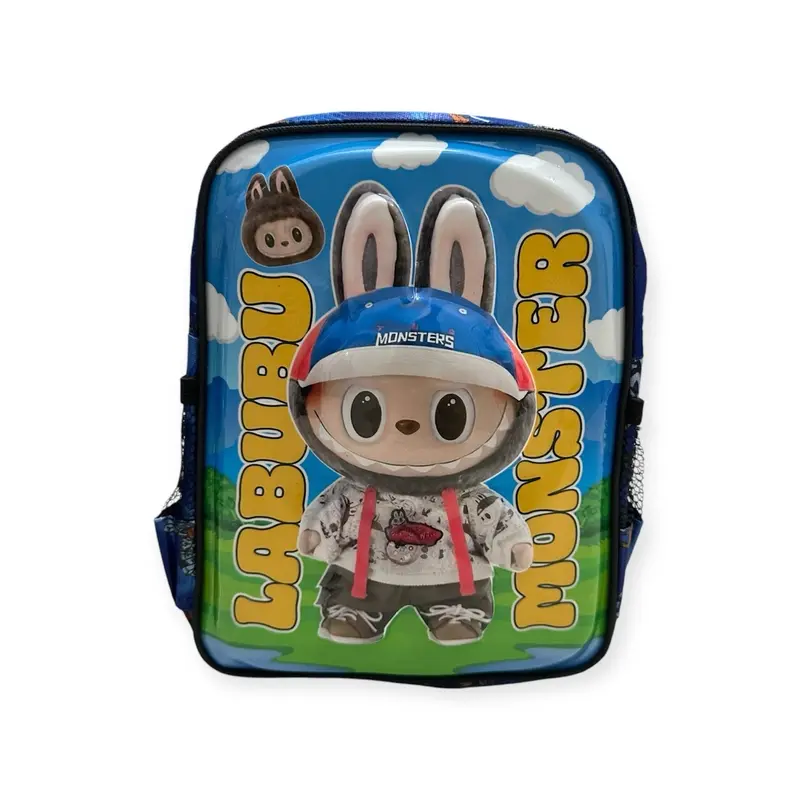 VILANO TAS SEKOLAH ANAK TK LAKI-LAKI KARAKTER 3D TIMBUL BERLED KARAKTER PORORO TAYO ASTRONOT DINO BOBOBOY 1