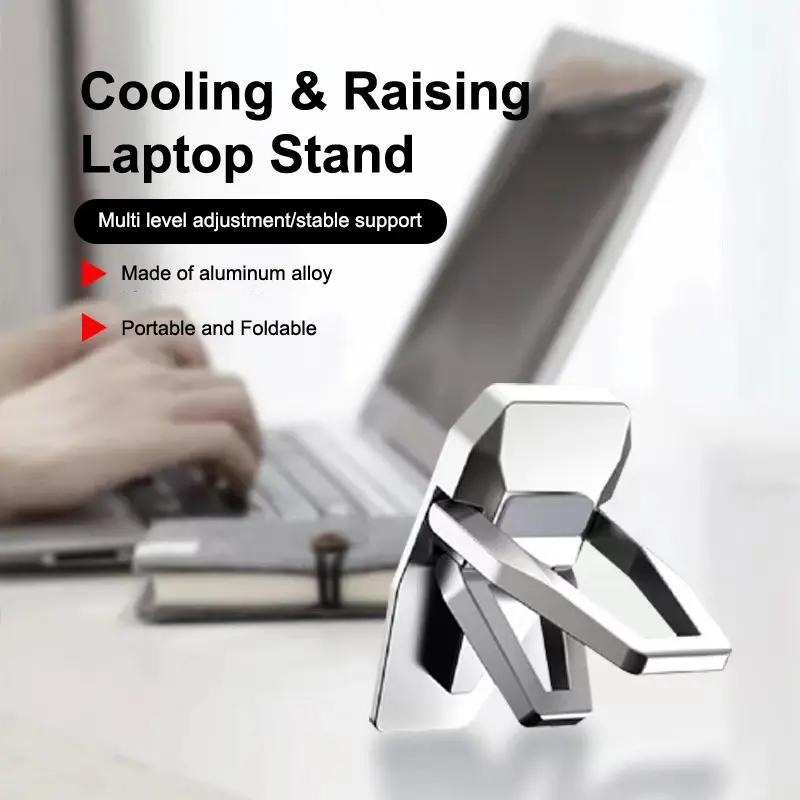 giá đỡ máy tính xách tay có thể điều chỉnh hỗ trợ máy tính xách tay 2pcs giá đỡ nâng di động làm mát giá đỡ phổ quát cho điện thoại máy tính bảng bàn phím máy tính xách tay