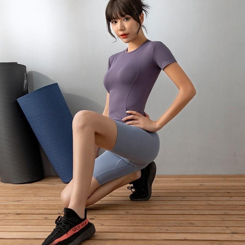 TIMETOSPORT Celana Pendek Olahraga Hight Waist Fitness Pants Import Premium 1004 5
