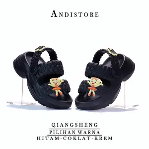 New Sandal Anak Perempuan Bahan Karet Model Slip On Karakter Ballerina Fashion Anak Ukuran 24-29