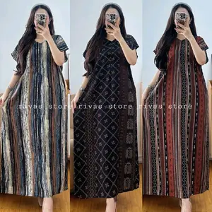 Daster sekdres rayon premium semata kaki - daster long panjang semata kaki