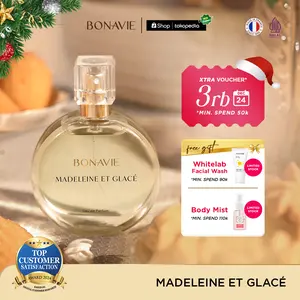 Bonavie Eau de Parfum - Madeleine et Glace 30ml Parfum Wangi Tahan Lama EDP Gourmand