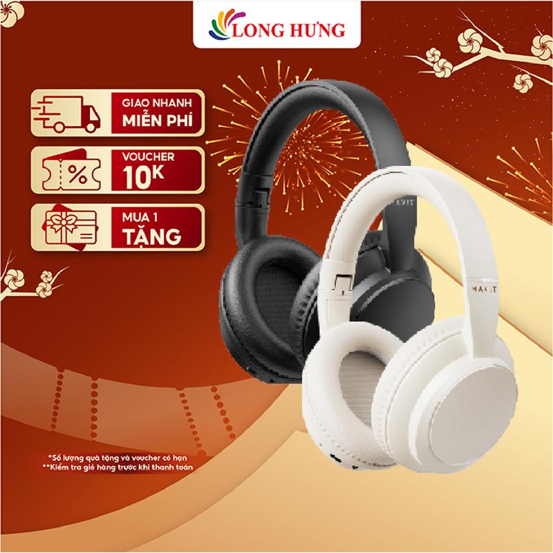  Tai nghe chụp tai Bluetooth Havit H619BT - Hàng chính hãng 
