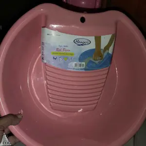 Hawaii Baskom Cuci Baju Bayi MINI Bak Cuci Papan Gilesan Baju Plastik Talita 9070 untuk Keperluan Rumah Tangga