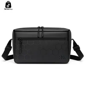 Highmore HEXA K Series – Tas Selempang Pria Multifungsi Clutchbag Handbag Waterproof Hitam