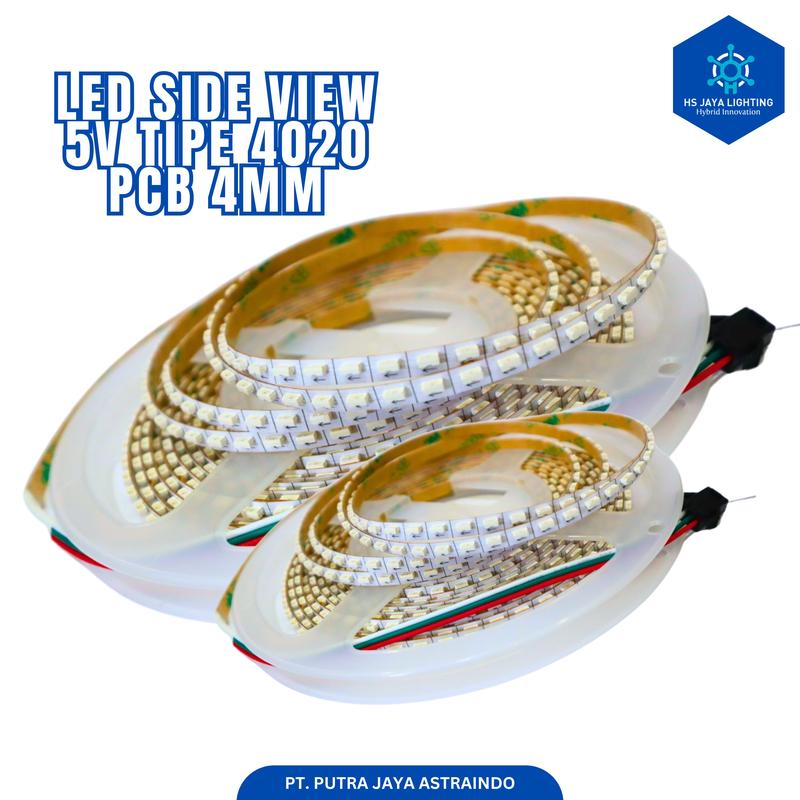 LED RGB SIDE VIEW  5V pcb 5mm type 4020 0