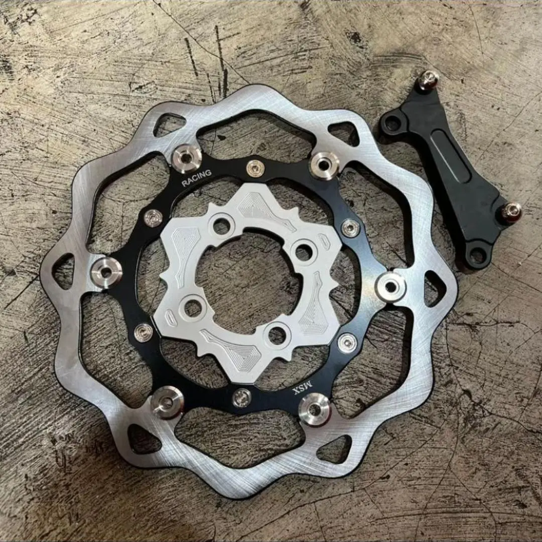 Disc Piringan Cakram Galfer Plus Breket 260mm Piringan Vietnam Model Galfer Beat Vario Scoppy Mio Soul Mio Sporty Jupiter Mx Vega Zr Vega R New Jupiter Z Fizr