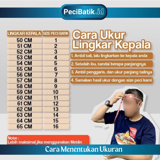 Peci Batik Jogja - Peci Batik Motif Untu Walang Biru - Tersedia Ukuran Anak Sampai Dewasa - Penunjang Ibadah dan Kegiatan Sehari-hari - Spesial Sambut Ramadhan dan Hari Raya Idul Fitri - Busana Muslim Kekinian - Peci Batik Masjid Jogokariyan 9