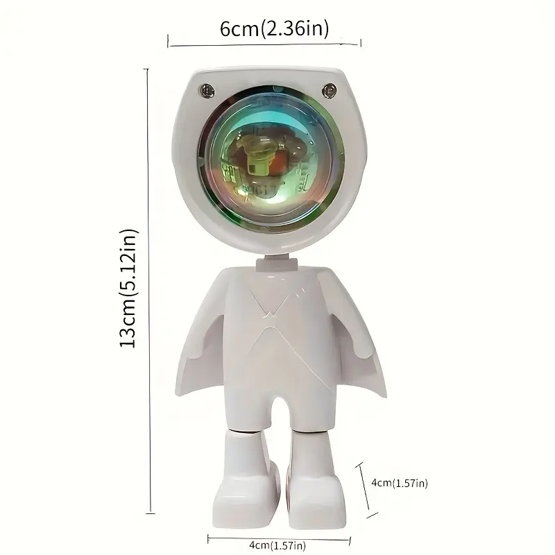 Cahaya Fajar Astronot Peter Pan Matahari Terbenam Merah Matahari Terbenam Cahaya Sekitar Proyeksi Astronot Lampu Malam 2
