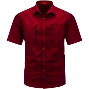 Kemeja MTAC Pendek Pria Witac Taktikal PDL - Bahan Dril Americal Tebal dan nyaman - Santai, Casual, Formal Hitam