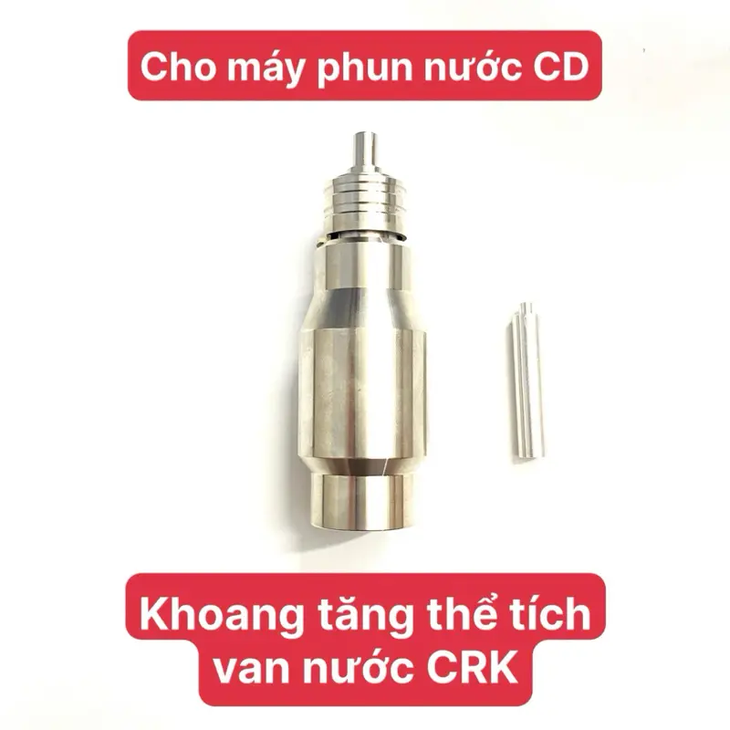 Khoang tăng thể tích xả cho X-F 5
