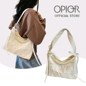 [OPIOR] Tas Wanita GENTLE WOMAN RIBBON | Gentle Woman Ballerina Tote Bag | Gentle Woman Ribbon Tas Gentle Woman Pita