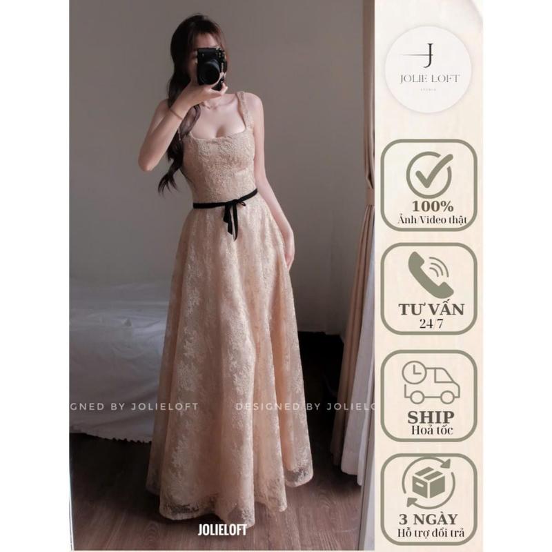 Váy xoè bồng thiết kế Lobster Dress JOLIE LOFT, đầm nữ sang chảnh đi chơi đi tiệc
