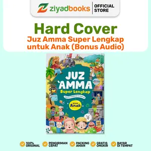 (Bonus Audio) Buku Juz Amma Lengkap untuk Anak - Hafalan Juz 30 Dilengkapi Transliterasi Latin dan Terjemahan Hard Cover Quran