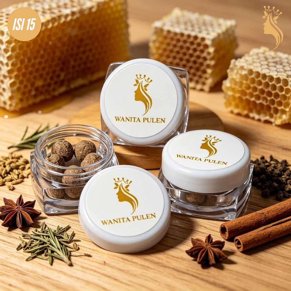 Gurah V Wanita Pulen Produk Tradisional Untuk Membersihkan Area Kewanitaan isi 15