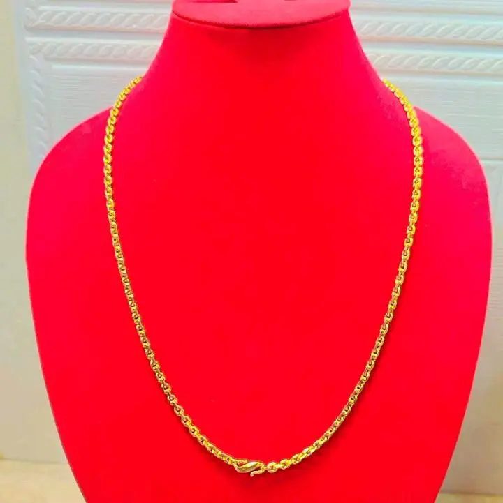 kalung Nori ukuran m sudah dilapisi emas 24k dan kristal