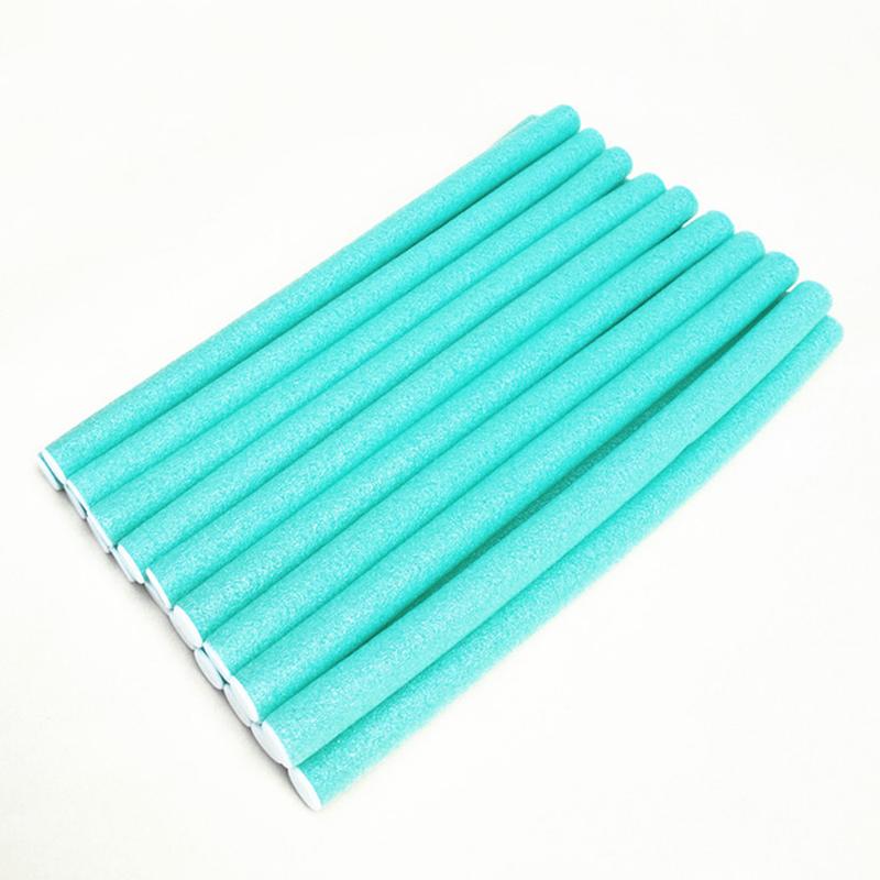 Máy uốn tóc sóng bọt biển, 10 cái / bộ, con lăn làm đẹp, kiểu tóc, que uốn 5