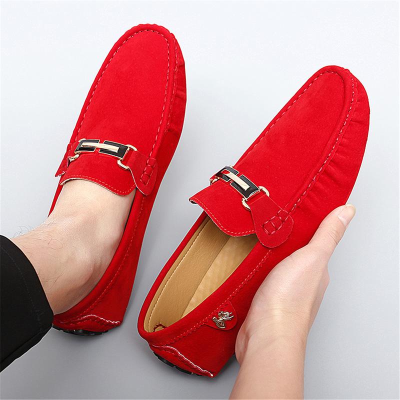 Product Introduction of Giày Dou Dou, Giày Da, Giày Hợp Xu hướng, Thời Trang Và Giày Thường Ngày, Giày Lefu Một Bước, Giày Nam, Cỡ Lớn, Phát Hành Mới Nhất Năm 2025 15