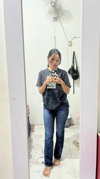 Product Review of WARPATH - Cutbray Wide Leg High Waist Flare Jeans Stretch Wanita Panjang Celana Cewek Denim STRETCHBOOT 9184 from F**r 1