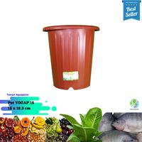 Gambar Pot YOGAP YPT 15 untuk Tanaman Hias dari Taman Aquaponic Kota Bekasi 3 Tokopedia