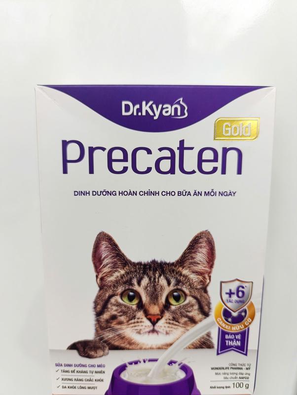Sữa bột dành cho chó, mèo Precaten Gold - Dinh dưỡng hoàn chỉnh cho bữa ăn mỗi…