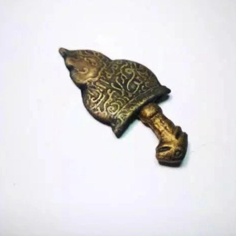 Keris Semar Mini Kuningan Tebal - Koleksi Antik Unik dan Berkualitas Tinggi - 1 PCS 3