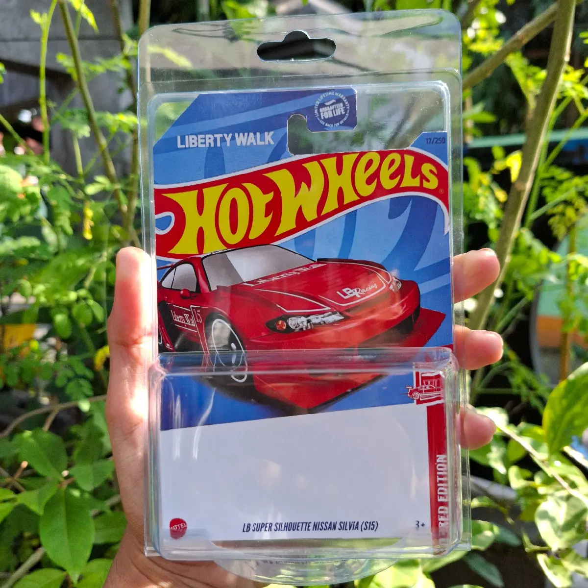 Custom Card Hotwheels LBWK Red Edition Nissan silvia S15