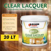 Gambar Waterbased Top Coat SMOOD Clear Lacquer Wood (20 lt) - Clear Doff dari Boxer Paint Official Store Kab. Sidoarjo 1 Tokopedia