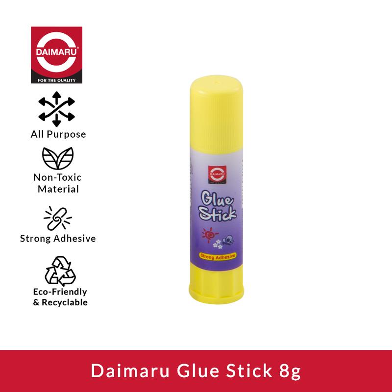 Daimaru Glue Stick 8g Safe for Kids Non Toxic Strong Adhesive 0