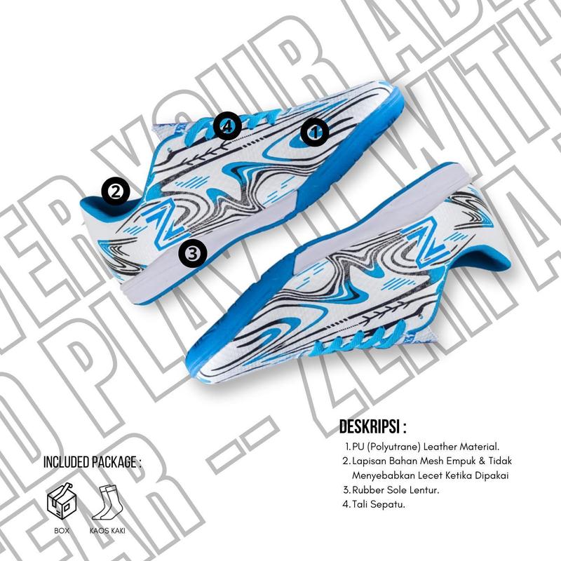 Product Introduction of Sepatu Futsal Pria Zenifa Spinder Eclipse Wave FG Accelerated Cowok Keren Premium 7
