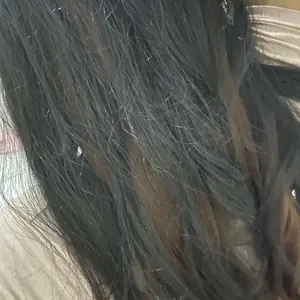 Hair Clip Rambut Palsu Coklat Keriting Panjang 60cm - Extension