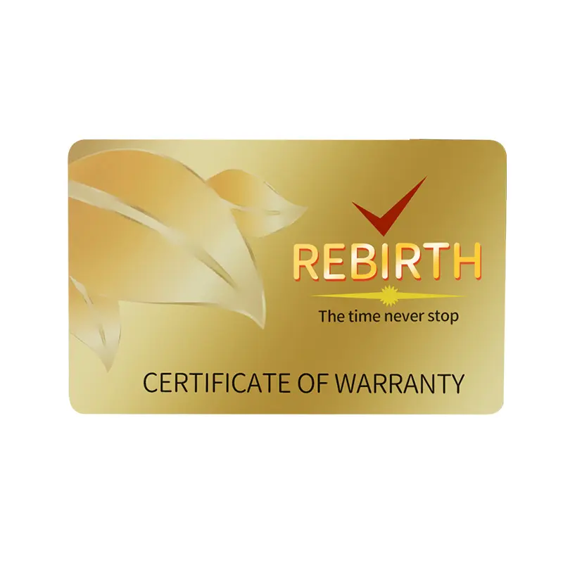 【H】RebirthKartu Garansi Produk YNBK069-Rebirth