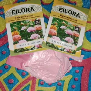 500 BUTIR BENIH BUNGA MOSSE ROSE PORTULACA IMPORT