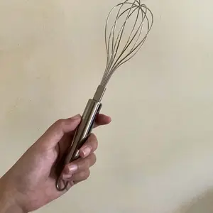 Whisk Manual Hand Mixer Kocokan Telur Adonan Cake Cream Saus Martabak Dapur Ukuran Small Medium Large Stainless Steel Mutifungsi