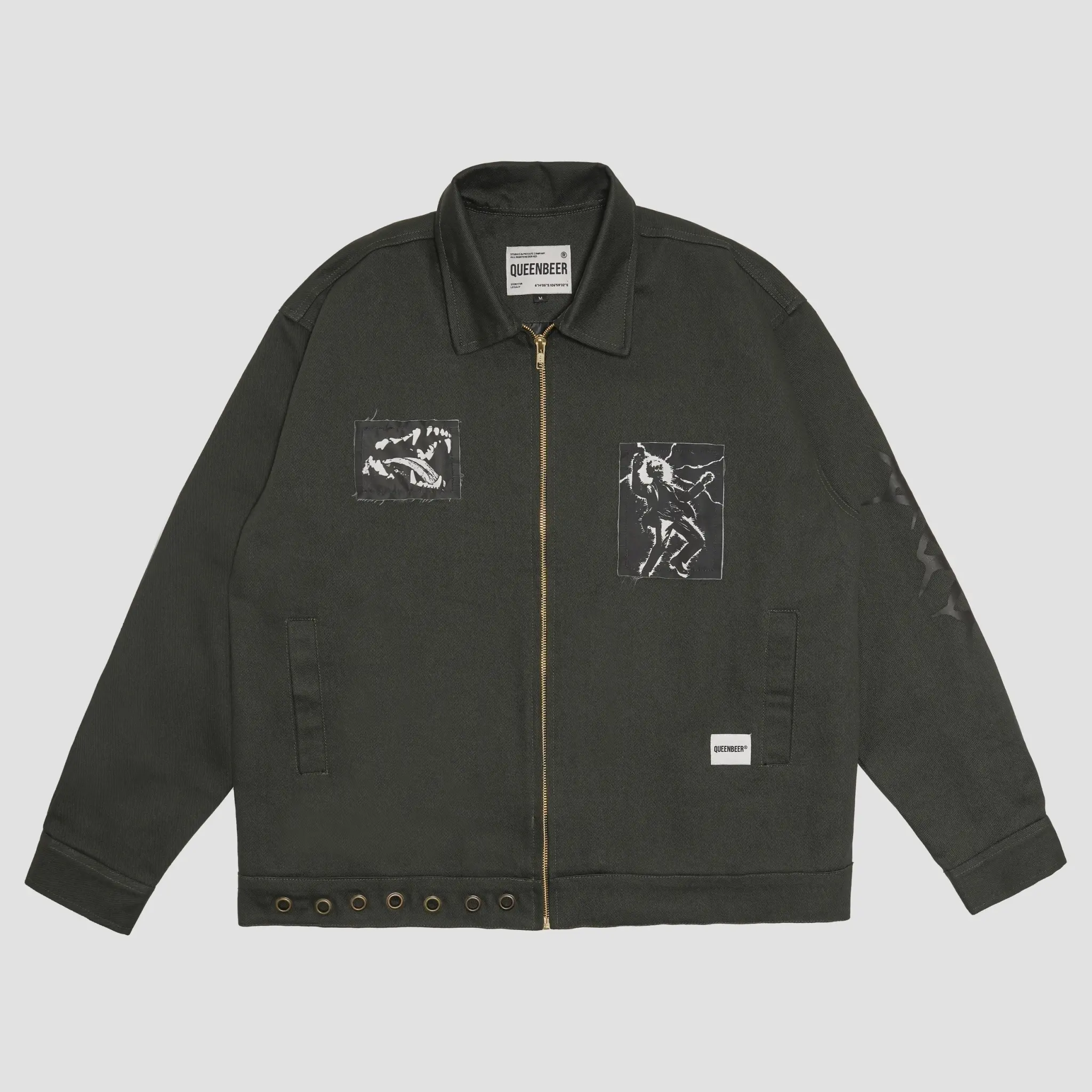 [BEST SELLER] QueenBeer - Work Jacket Elbert Green