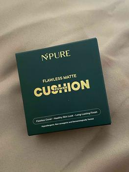 Product Review of 【Cushion】NPURE Centella Asiatica Flawless Matte Power Cushion / Cushion Kulit Jerawat / Skincare Infused /  Hypoallergenic / Dermatologically / Non-Acnegenic / Foundation Wajah / Concealer Berjerawat / Long Lasting from E**a 0