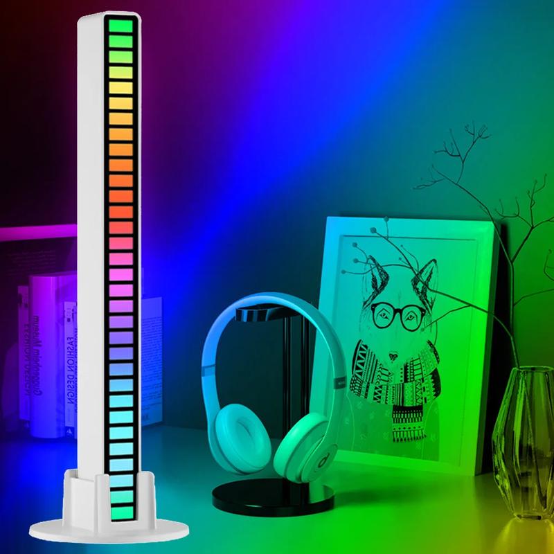 16 Led RGB Music Rhythm Light Bar Rechargeable APP Control Rgb - TikTok ...