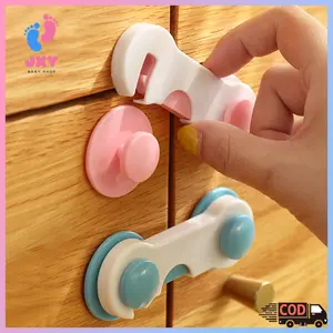 Kunci Pengaman Anak/Lemari & Laci/Karet 3M  L35