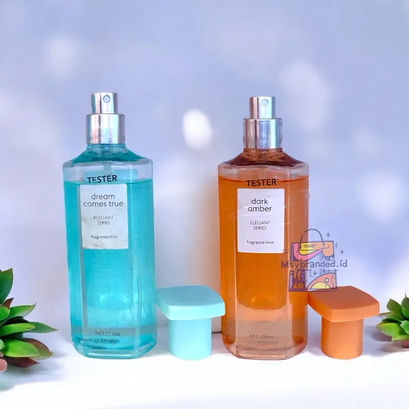 MINISO FRAGRANCE MIST ELEGANT SERIES 100ml | PARFUM WANITA | PARFUM TAHAN LAMA | VINTAGE ROSE | DREAM COMES TRUE | DARK AMBER | A BEAUTIFUL DAY 3