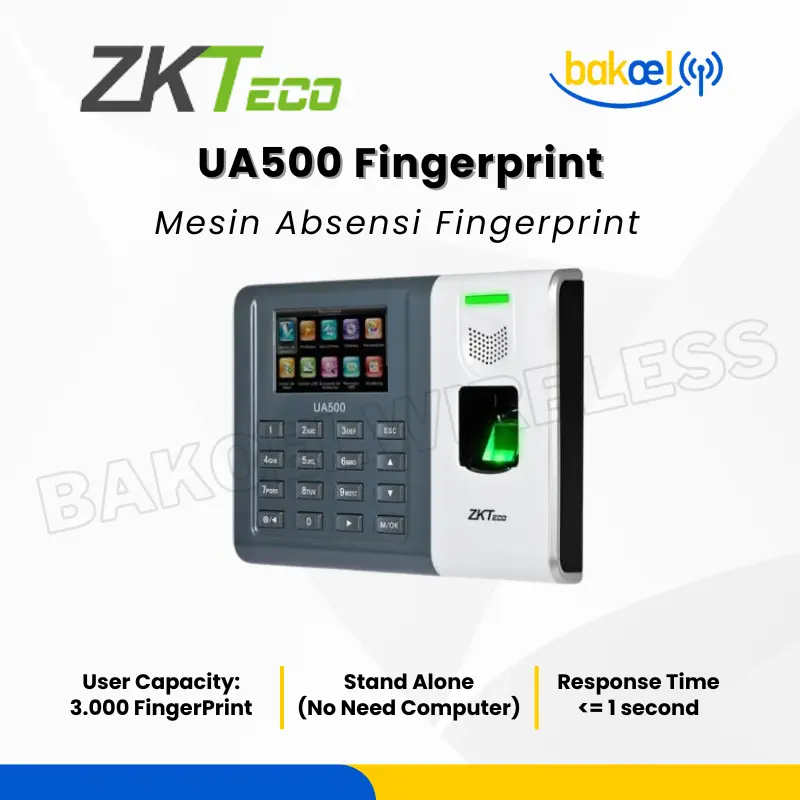 ZKTeco UA500 Mesin absensi sidik jari - Shop | Tokopedia