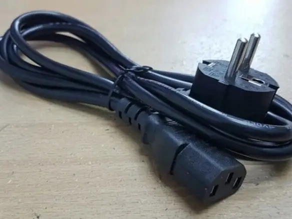 Kabel Power PC/CPU 1,8M - Cocok untuk Semua Jenis CPU, Server, dan Perangkat Sejenis - Laptop, Computer