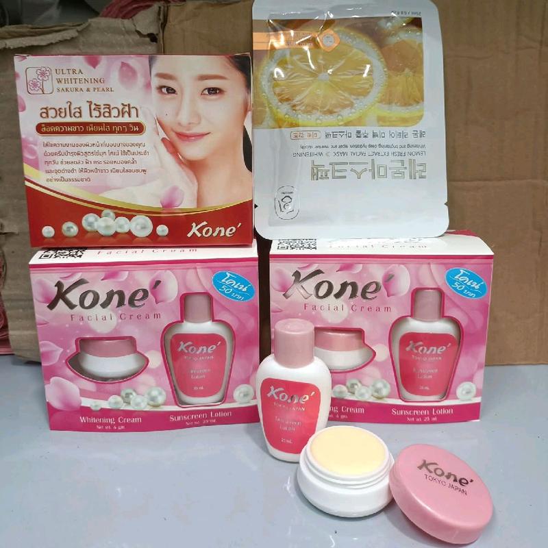    tặng mặt nạ  3 hộp kem thái lan Kone 