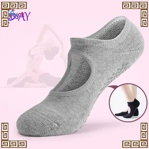 Kaos Kaki Yoga/Yoga Pilates Anti /Sock Wanita Olahraga /Slip Socks Kaus/Kaus Kaki Olahraga Anti Slip/Ballet/Pilates