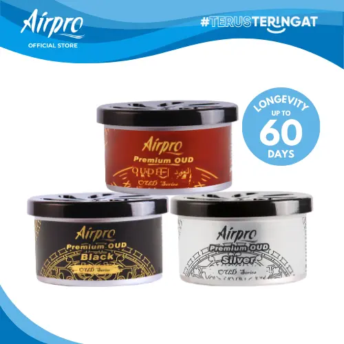 Airpro Organic Can OUD Series Parfum Mobil Premium / Pengharum Mobil
