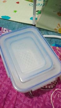 Product Review of HUGO Keranjang Saringan Pengering Sayur Keranjang Buah Pengering Sayuran Serbaguna Kotak Penyimpanan Multifungsi Kotak Kulkas Dapur from S**s 0