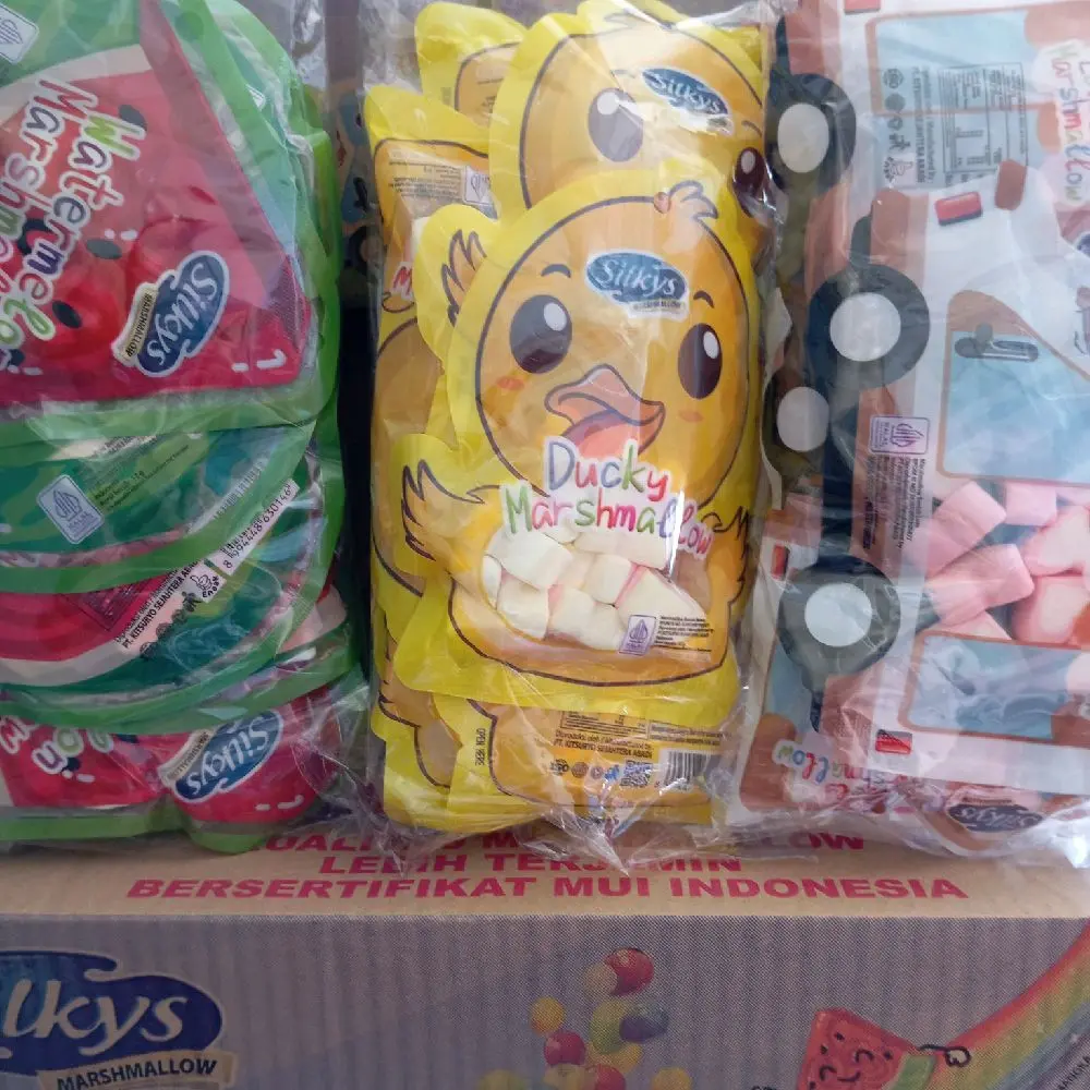 Paket Marshmallow SILKY isi 30 pcs Candy Snack