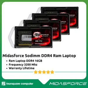 Midasforce Sodimm DDR4 16GB PC 3200 Mhz Memory Ram Laptop 16 GB resmi