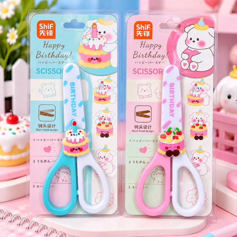 ️ KÉO CẮT GIẤY MINI CHỦ ĐỀ SINH NHẬT