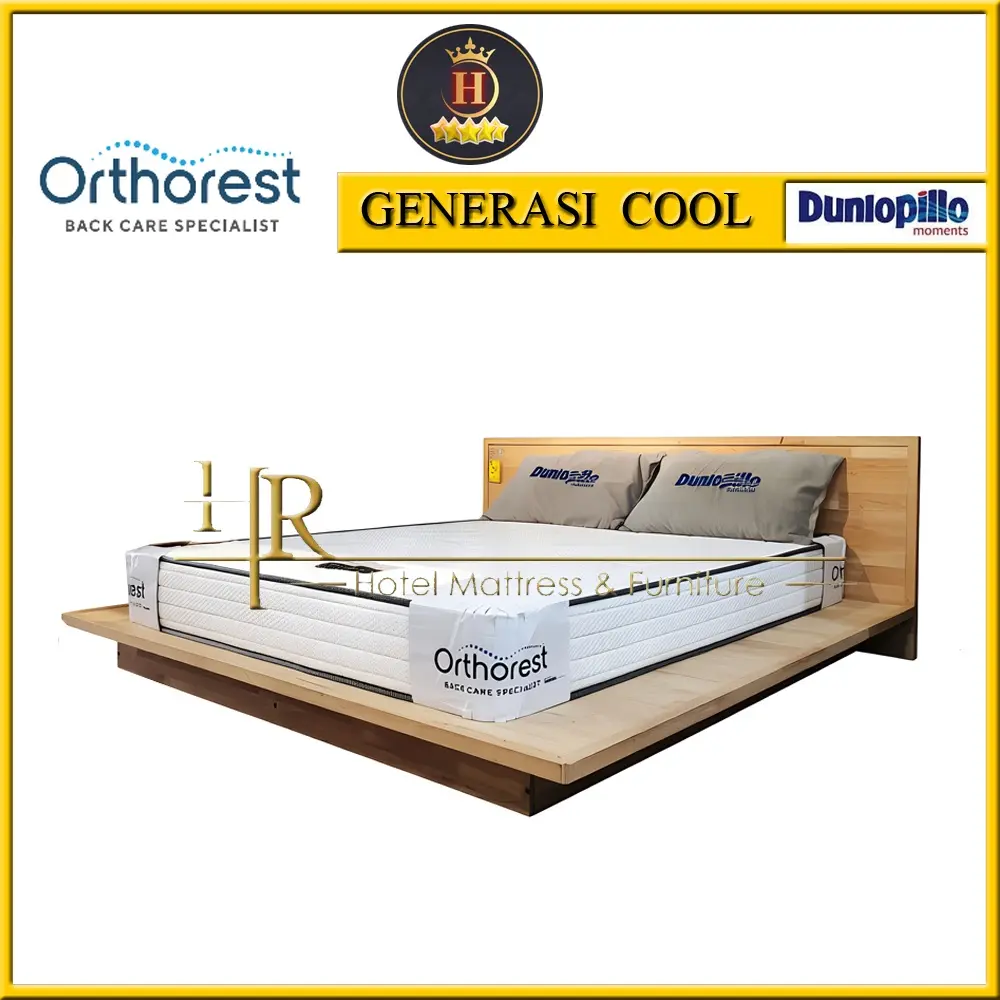 Orthorest By Dunlopillo Generasi 3.0 / Generasi Cool Extra Double-sided /  8" Mattress HR Delivery Malaysia - TikTok Shop Malaysia