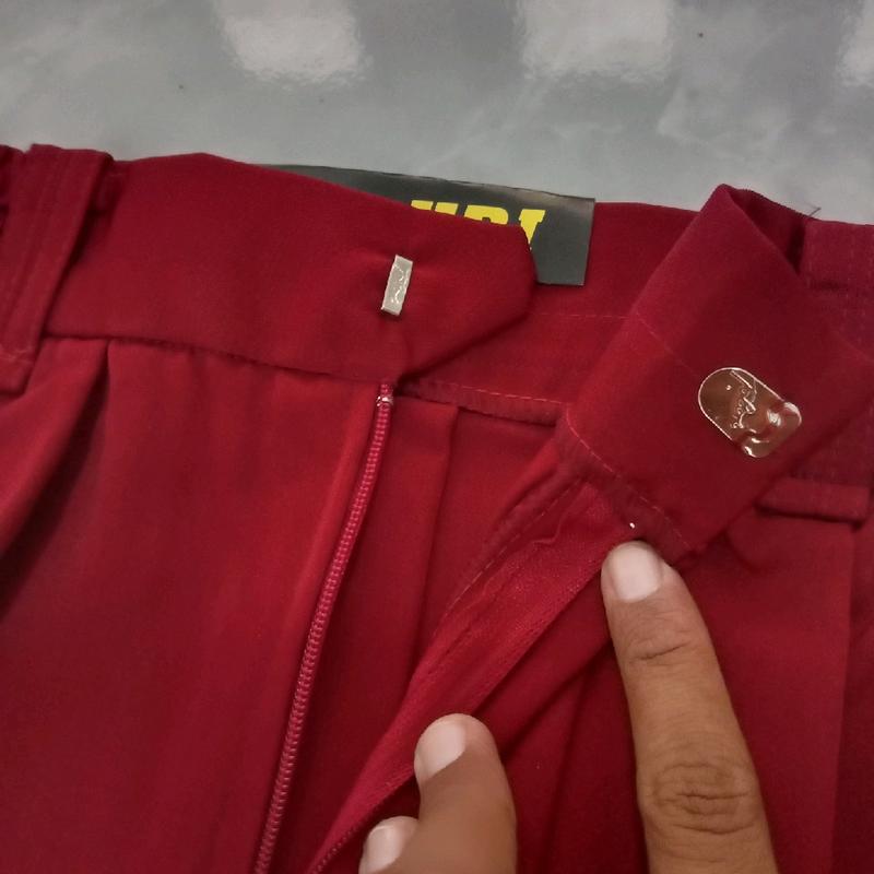 Rok merah SD Panjang Rempel Rok Sekolah SD Fashion 4